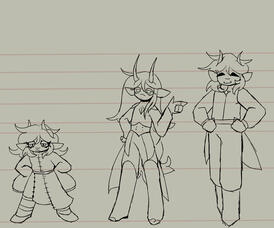 Personal - Character heights