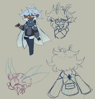 Honkai: Star rail - FFXIV design (Cryo)