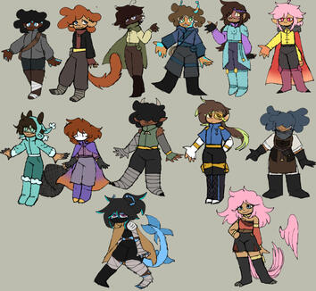 Personal - Character lineup